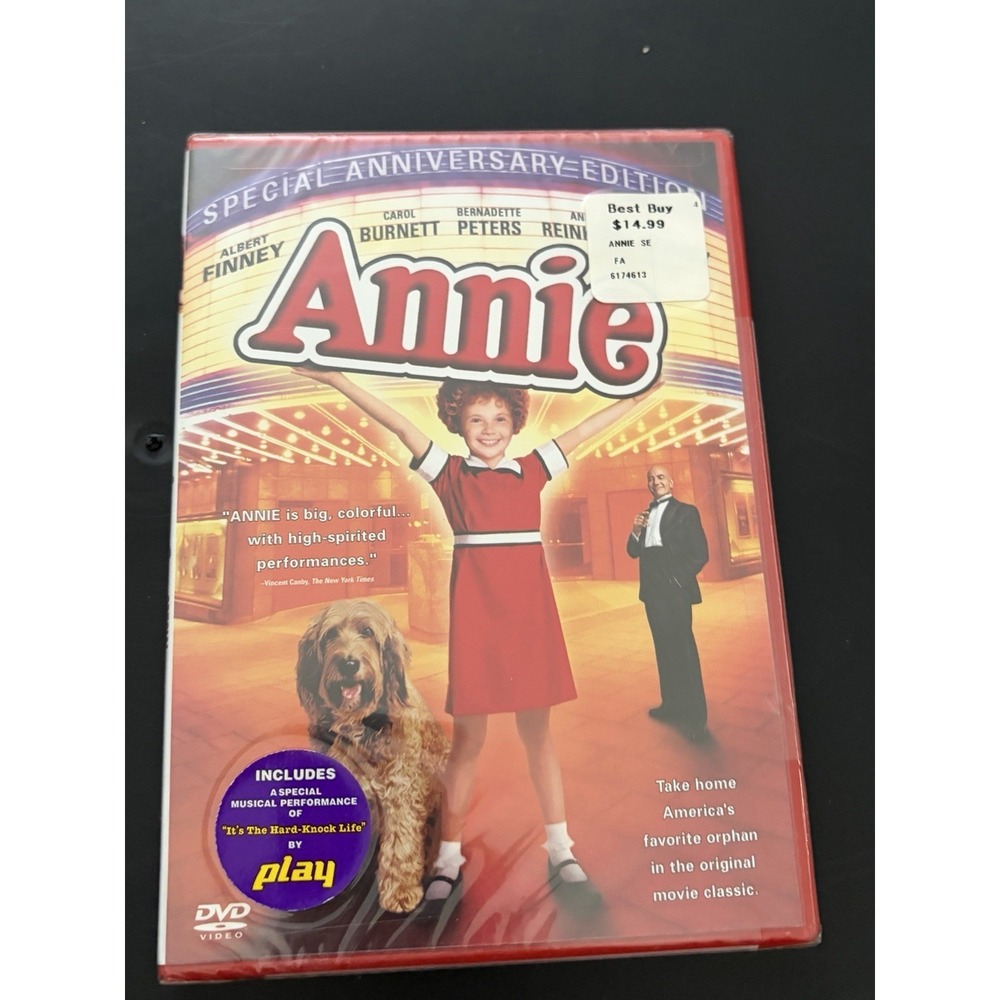 ANNIE‎ - Special Anniversary Edition DVD NEW/SEALED